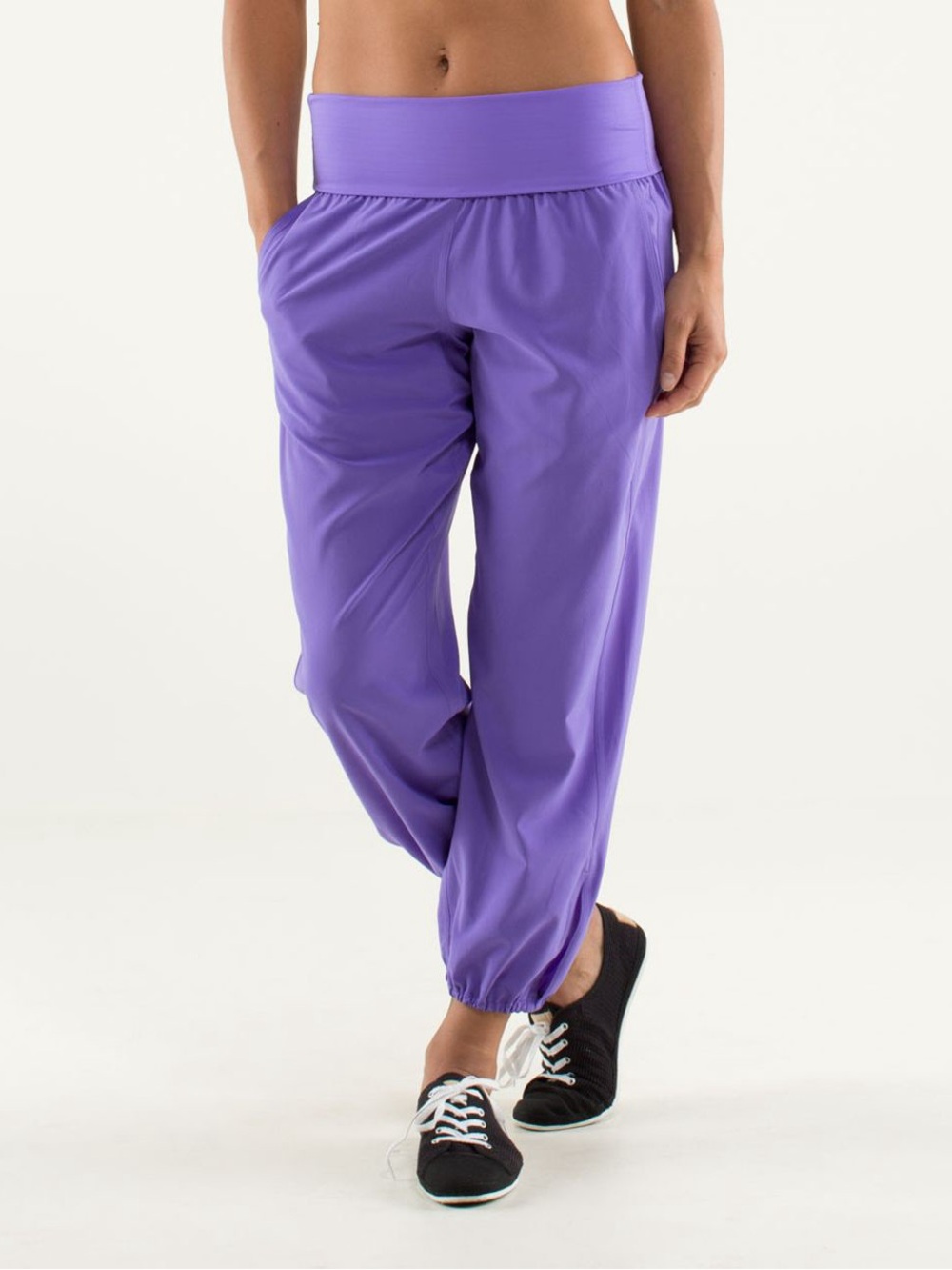 lululemon Om Pant - Power Purple